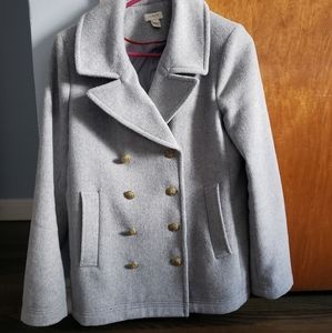 J Crew Womens Wool Blend Pea Coat